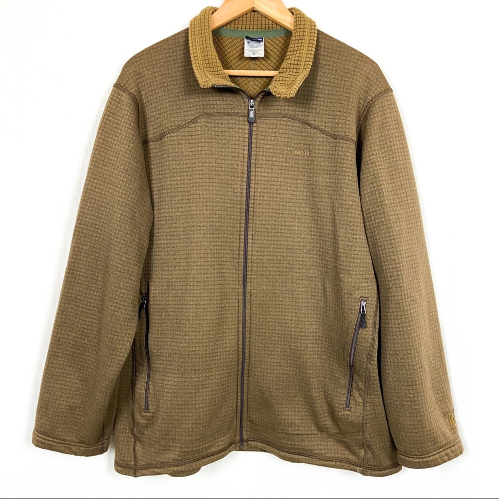 Patagonia Regulator Full Zip Jacket Light Brown XL